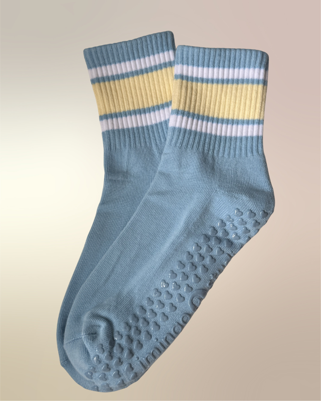 Coastal Stripe Grip Sock