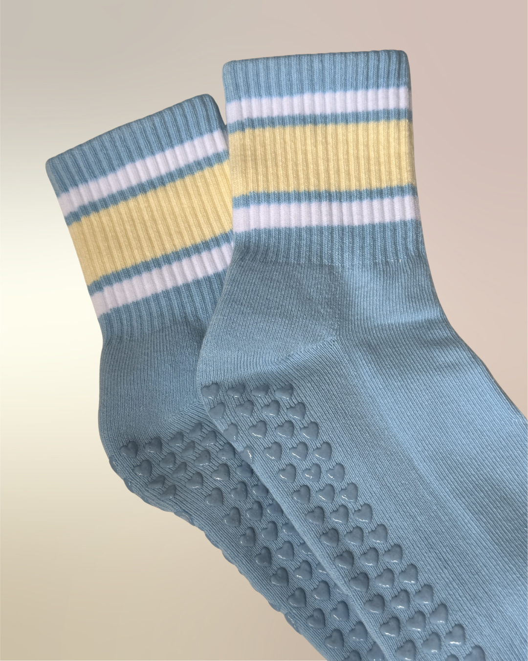 Coastal Stripe Grip Sock