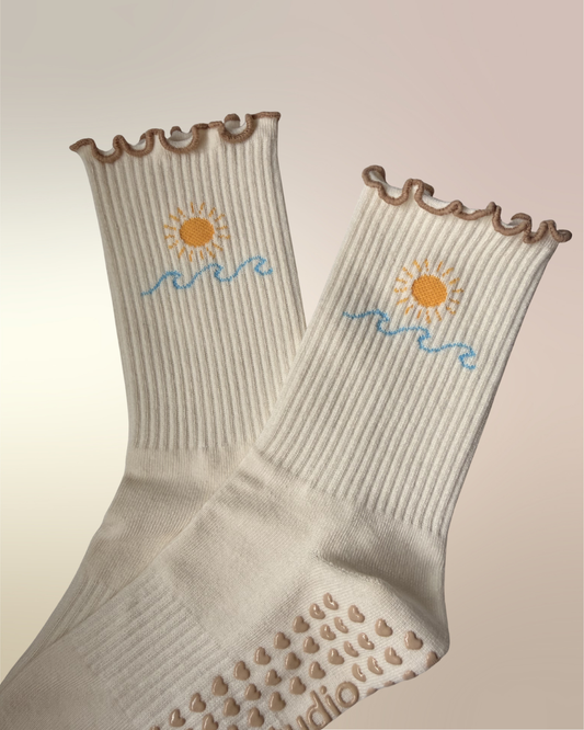 Sunkissed Grip Sock