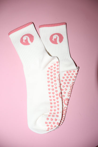 Flamingo Princess Grip Sock